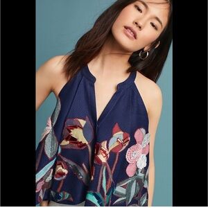 Anthropologie Pankaj & Nidhi swing top